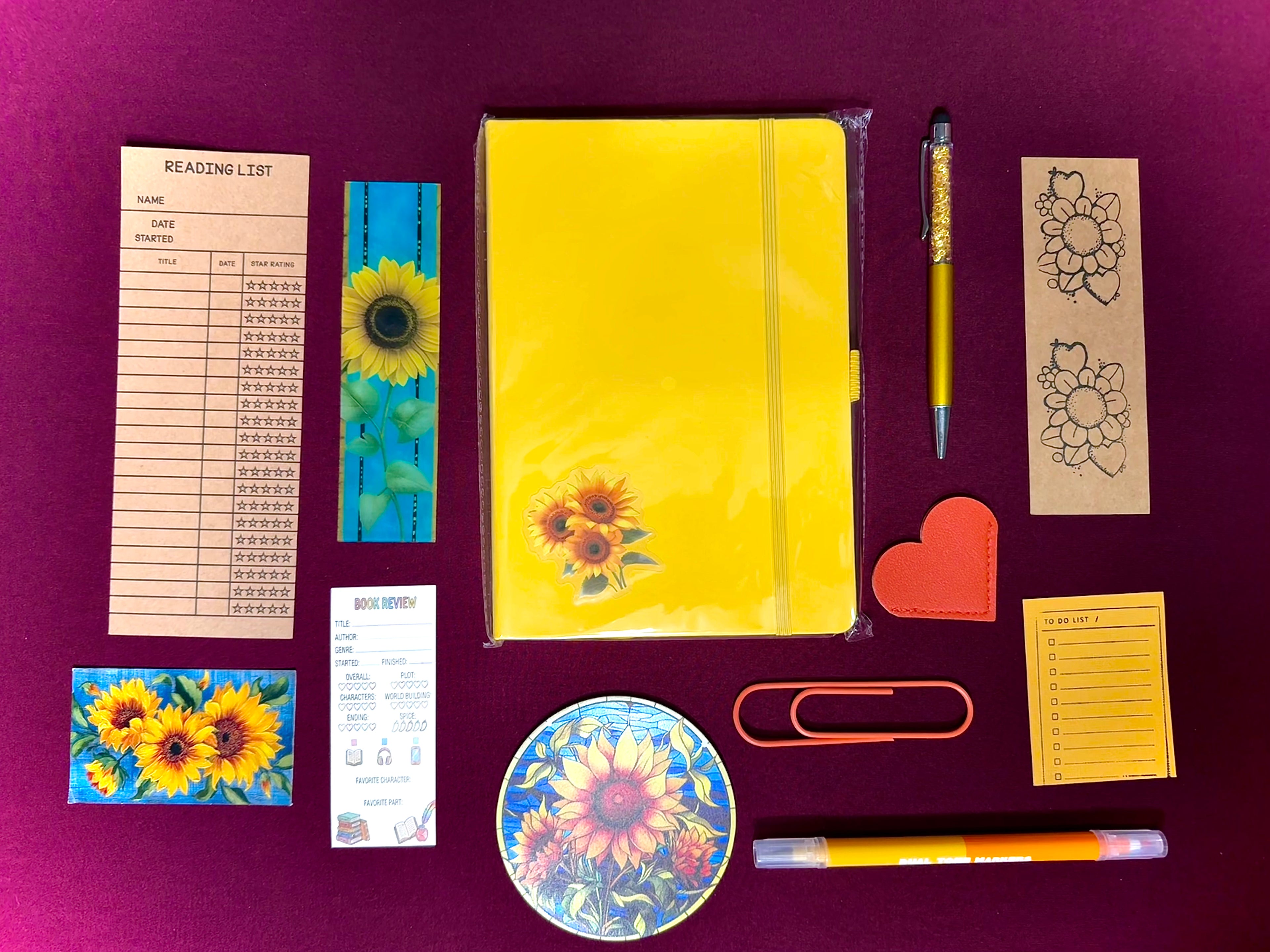 Sunflower Basic Bundle- Yellow