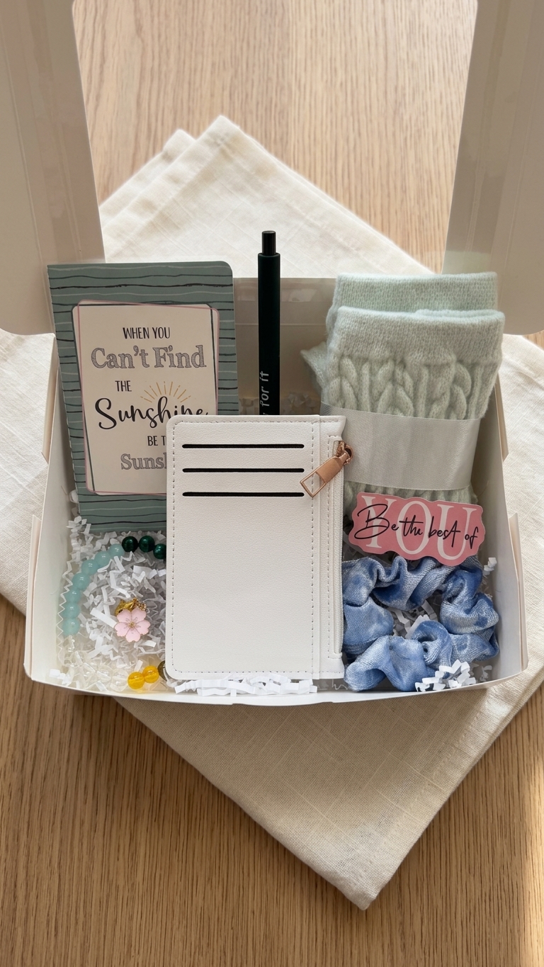 Personalized Affirmation Care Package- When You Can’t Find The Sunshine, Be The Sunshine