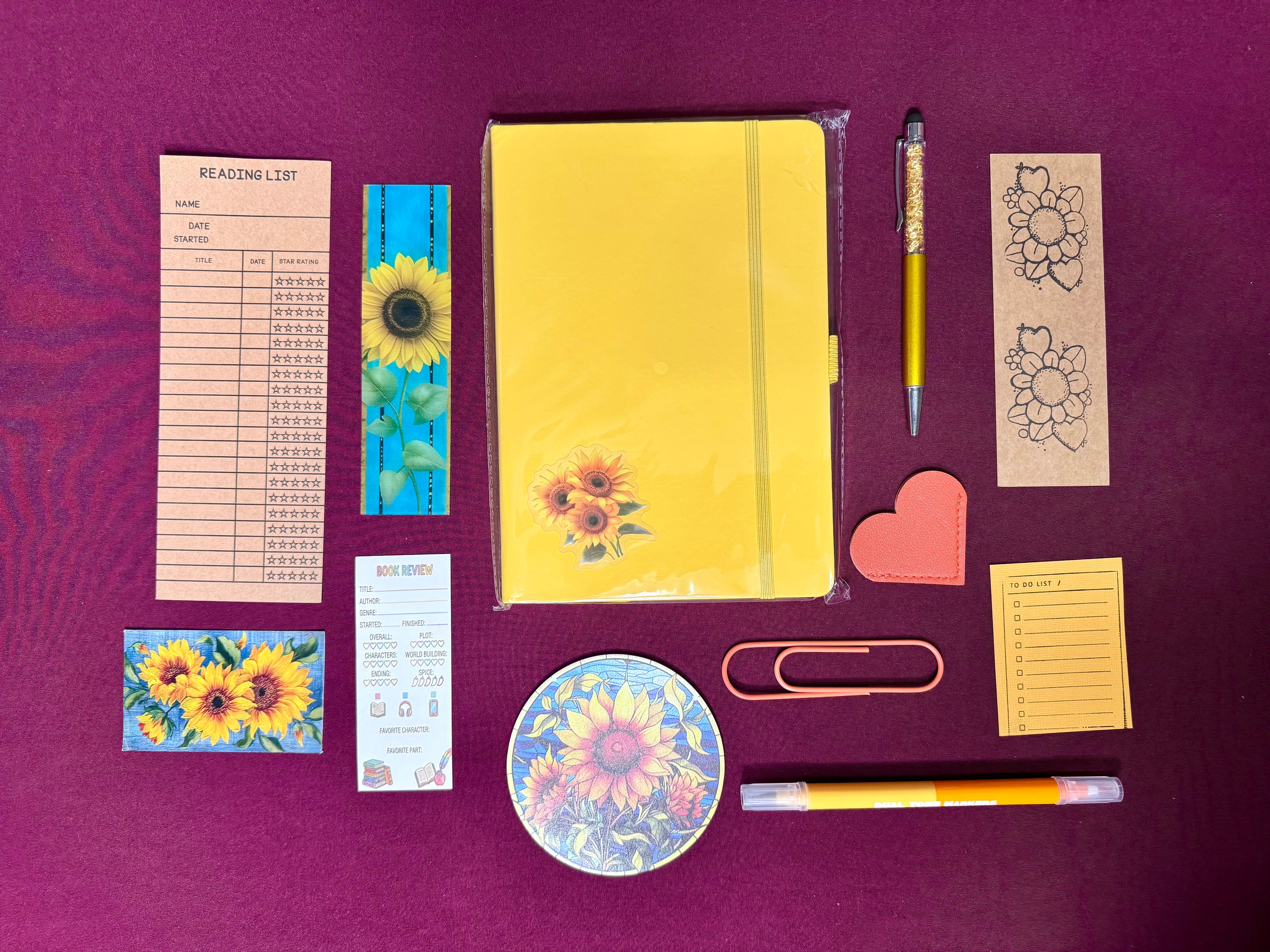 Sunflower Basic Bundle- Yellow