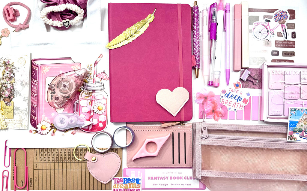Deluxe Bookish Bundle Hot Pink