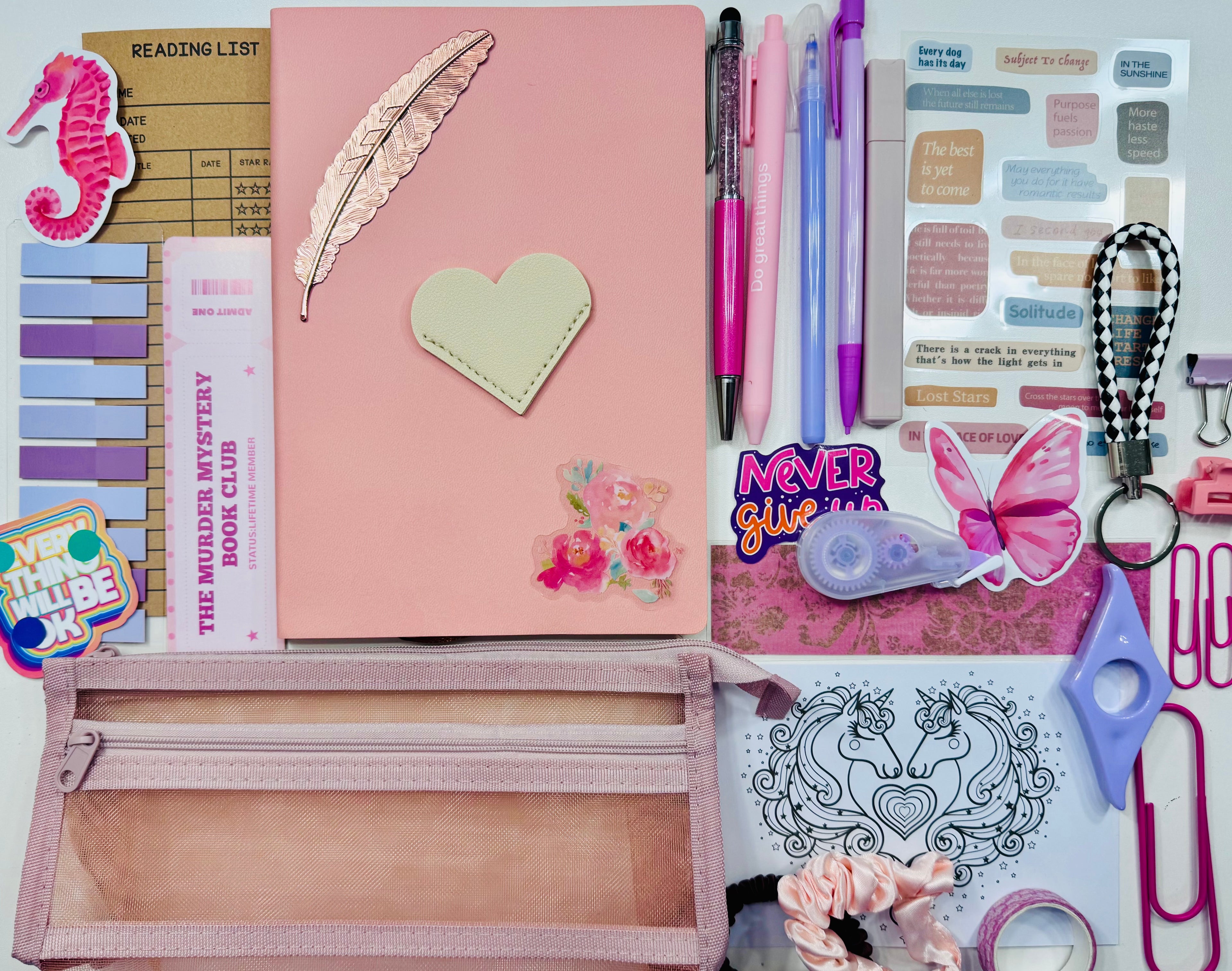 Classic Bookish Bundle Pink