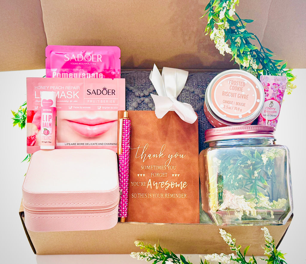 Thank You Gift Box Bundle – Pink