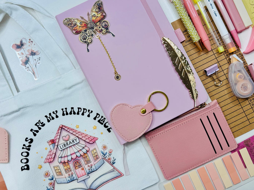 Deluxe Bookish Bundle Pink & Yellow