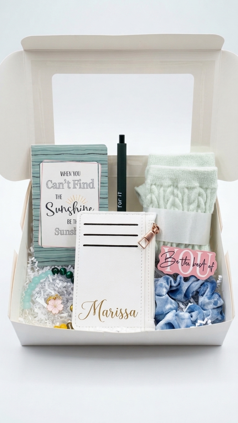 Personalized Affirmation Care Package- When You Can’t Find The Sunshine, Be The Sunshine