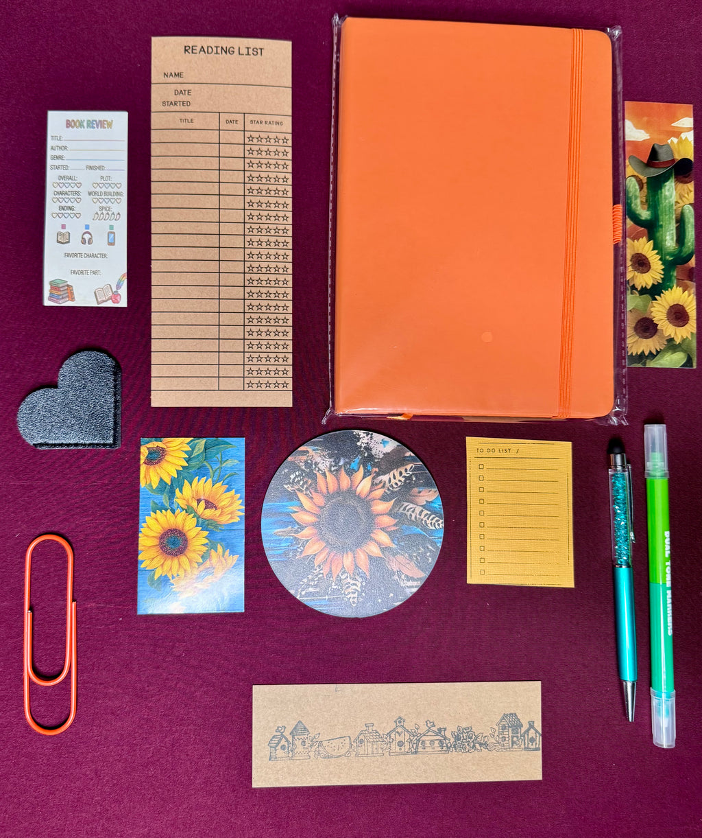 Sunflower Basic Bundle- Orange & Green
