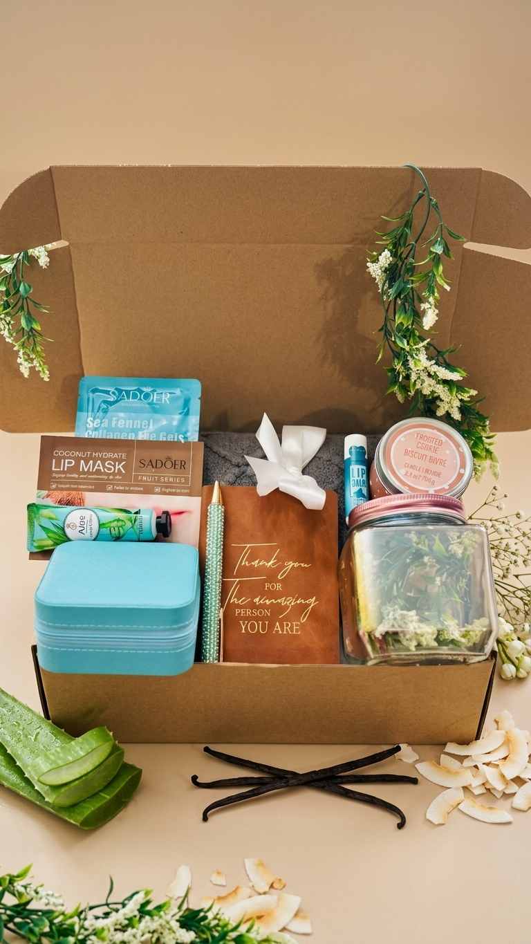 Thank You Gift Box Bundle – Blue