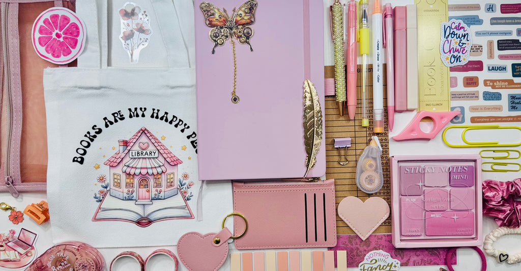 Deluxe Bookish Bundle Pink & Yellow