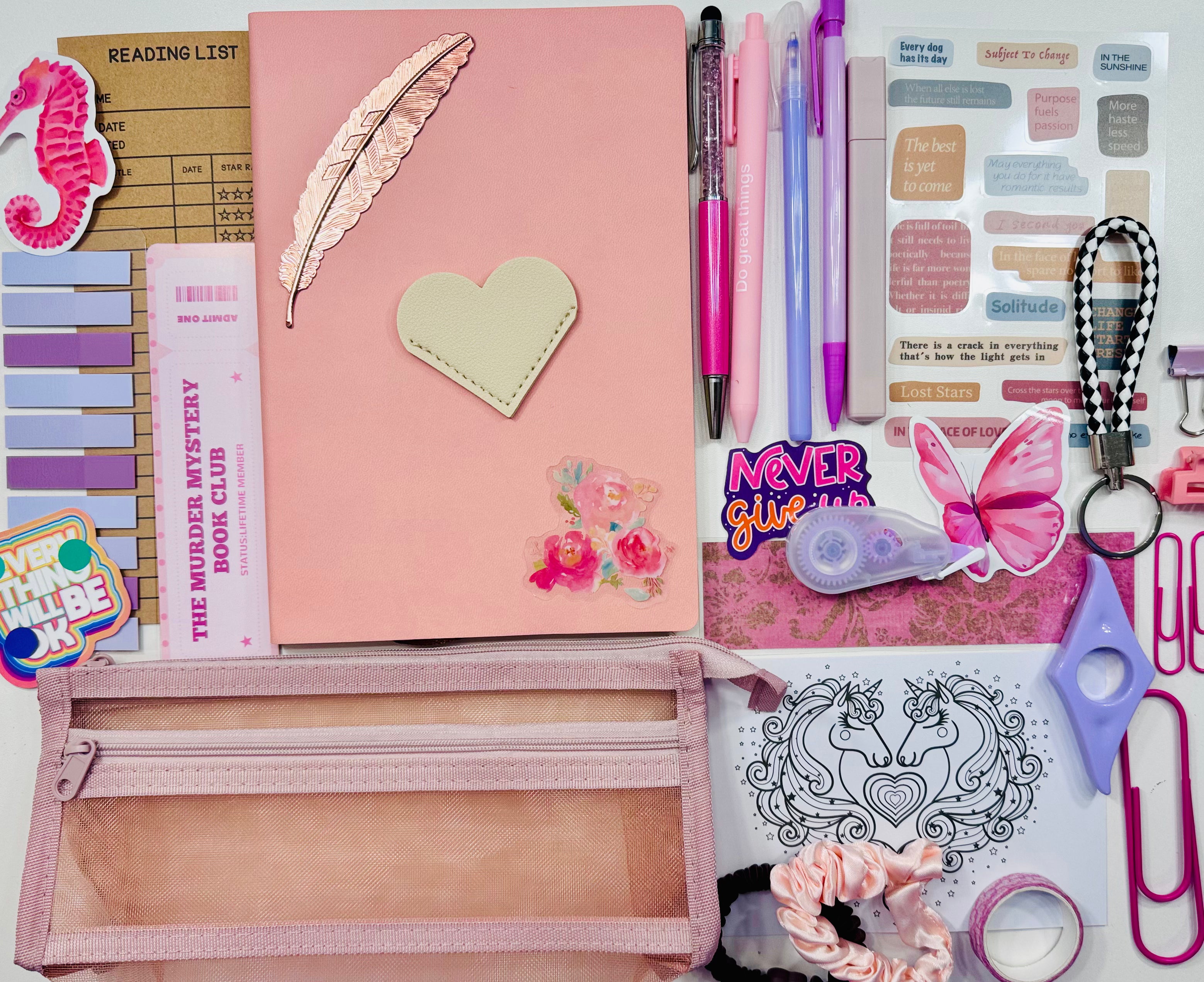 Classic Bookish Bundle Pink