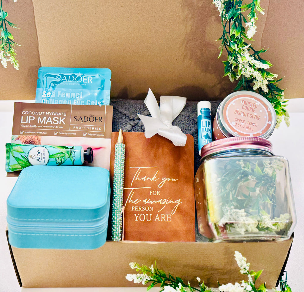 Thank You Gift Box Bundle – Blue