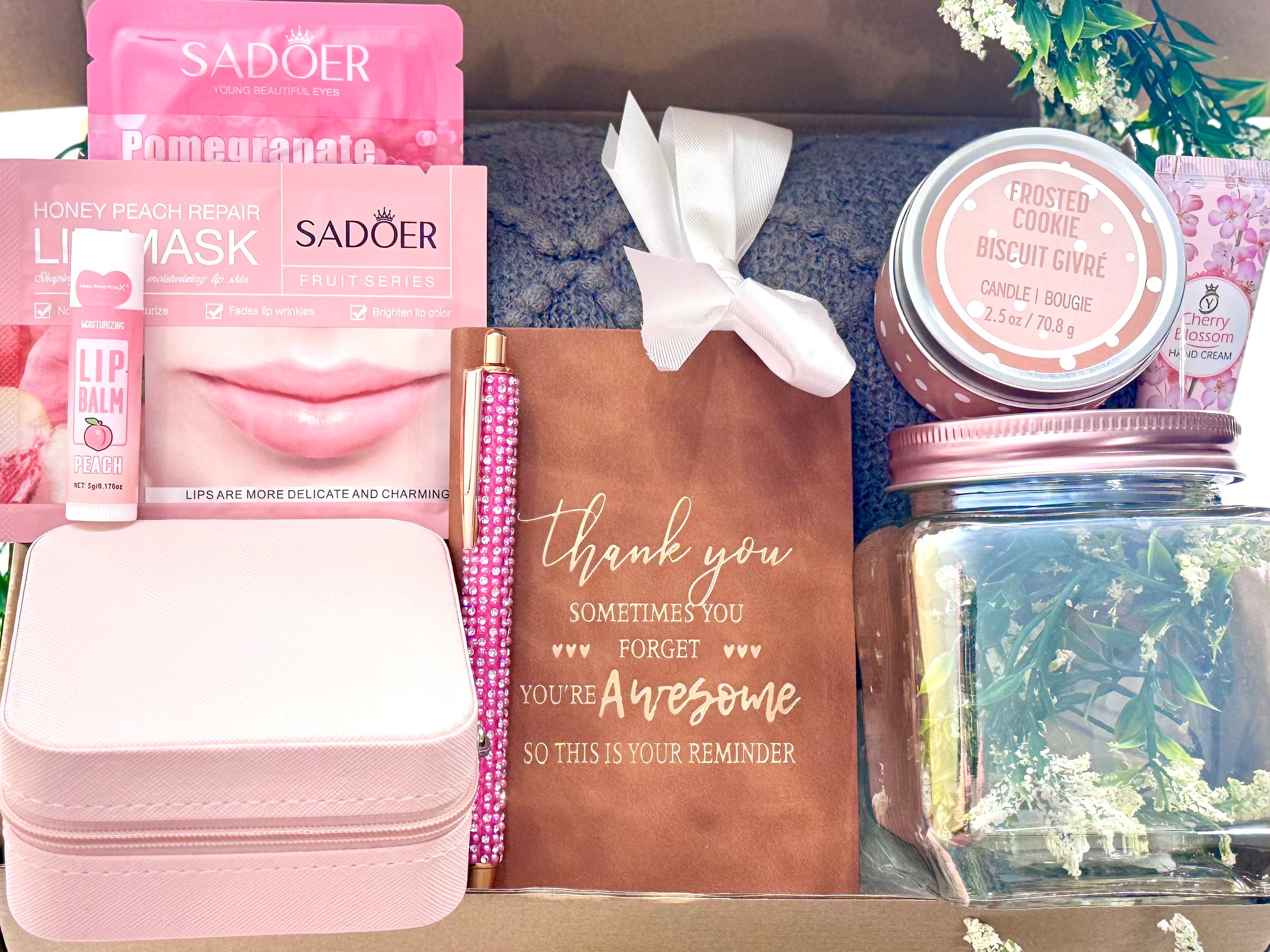 Thank You Gift Box Bundle – Pink