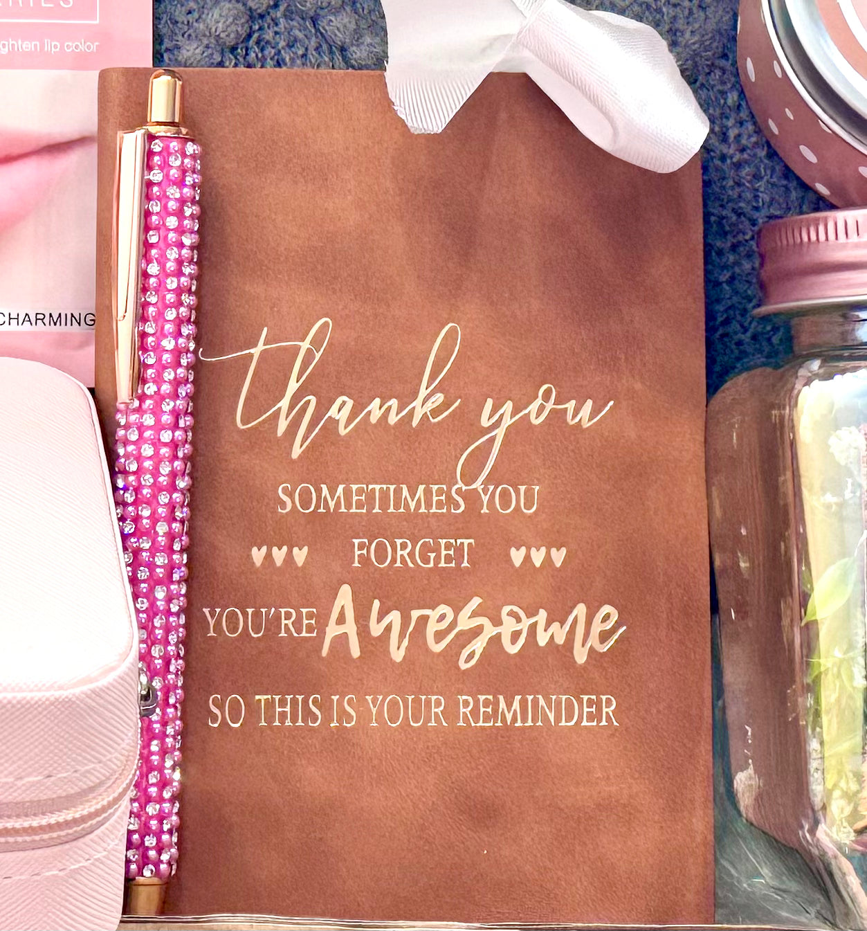 Thank You Gift Box Bundle – Pink
